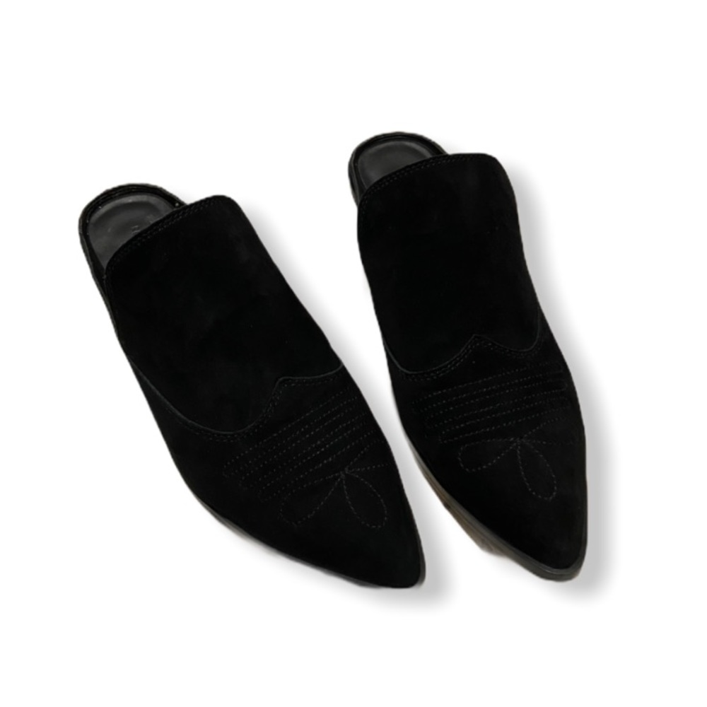 Rebecca Minkoff Suede Slip-on Mules